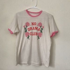 No Drama Club tee from bando